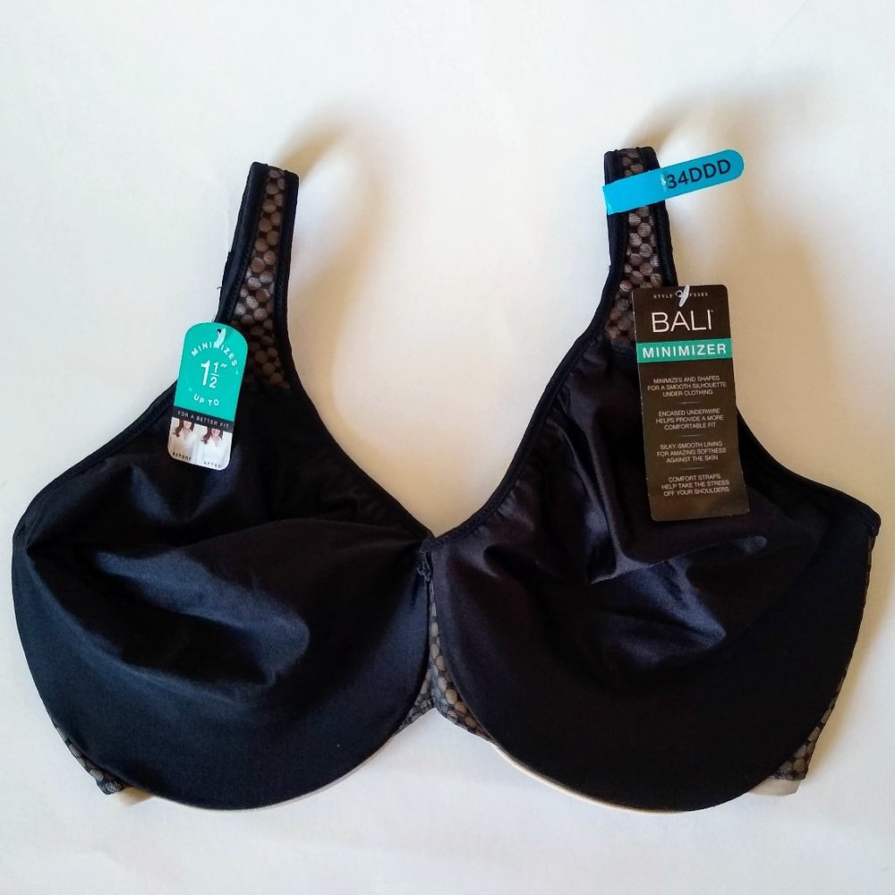 ♥️NEW!  BALI MINIMIZER BRA SZ 34DDD